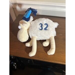 Serta Comfort Sheep Plush Toy Number 32 Blue Hat Stuffed Animal